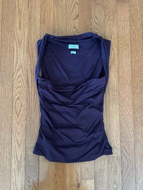 Aritzia Original Contour Flourish Top - Color Noble (purple) Size M